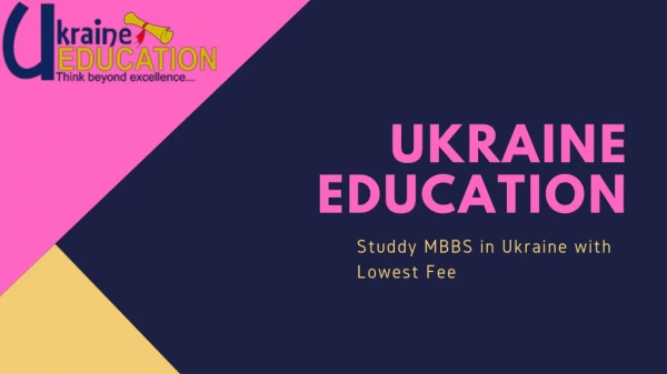 Study in ukraine