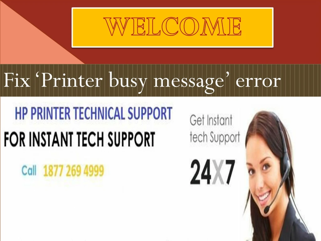 fix printer busy message error