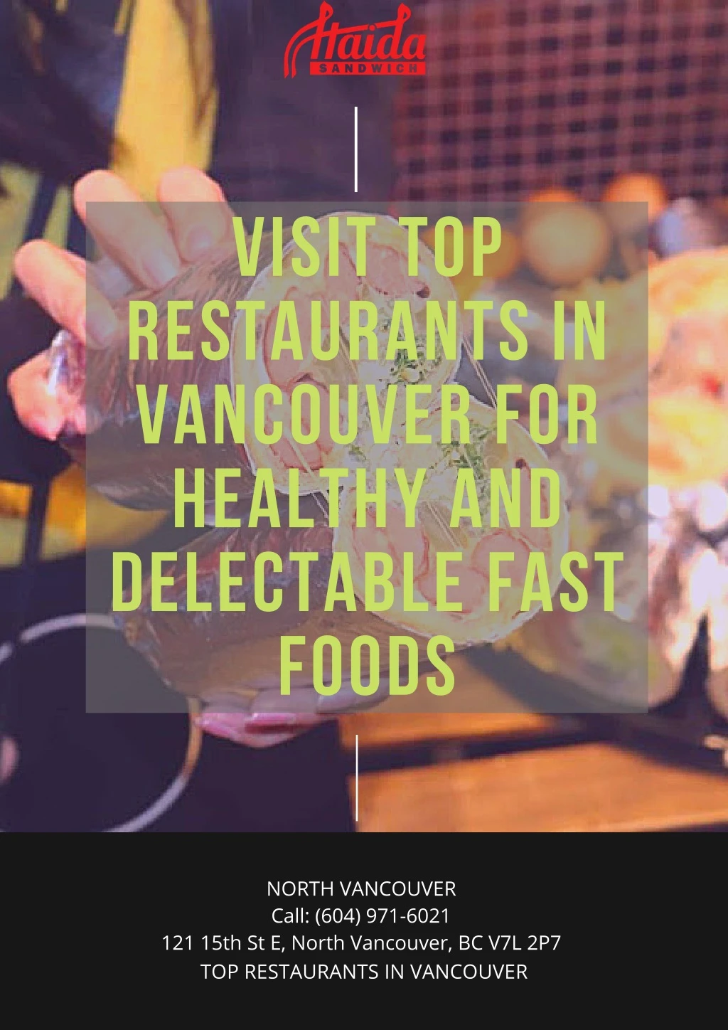 visit top restaurants in vancouver for healthy