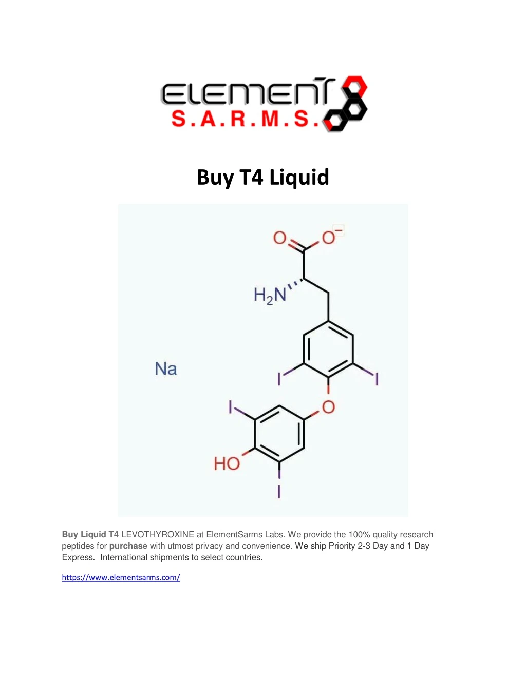 buy t4 liquid