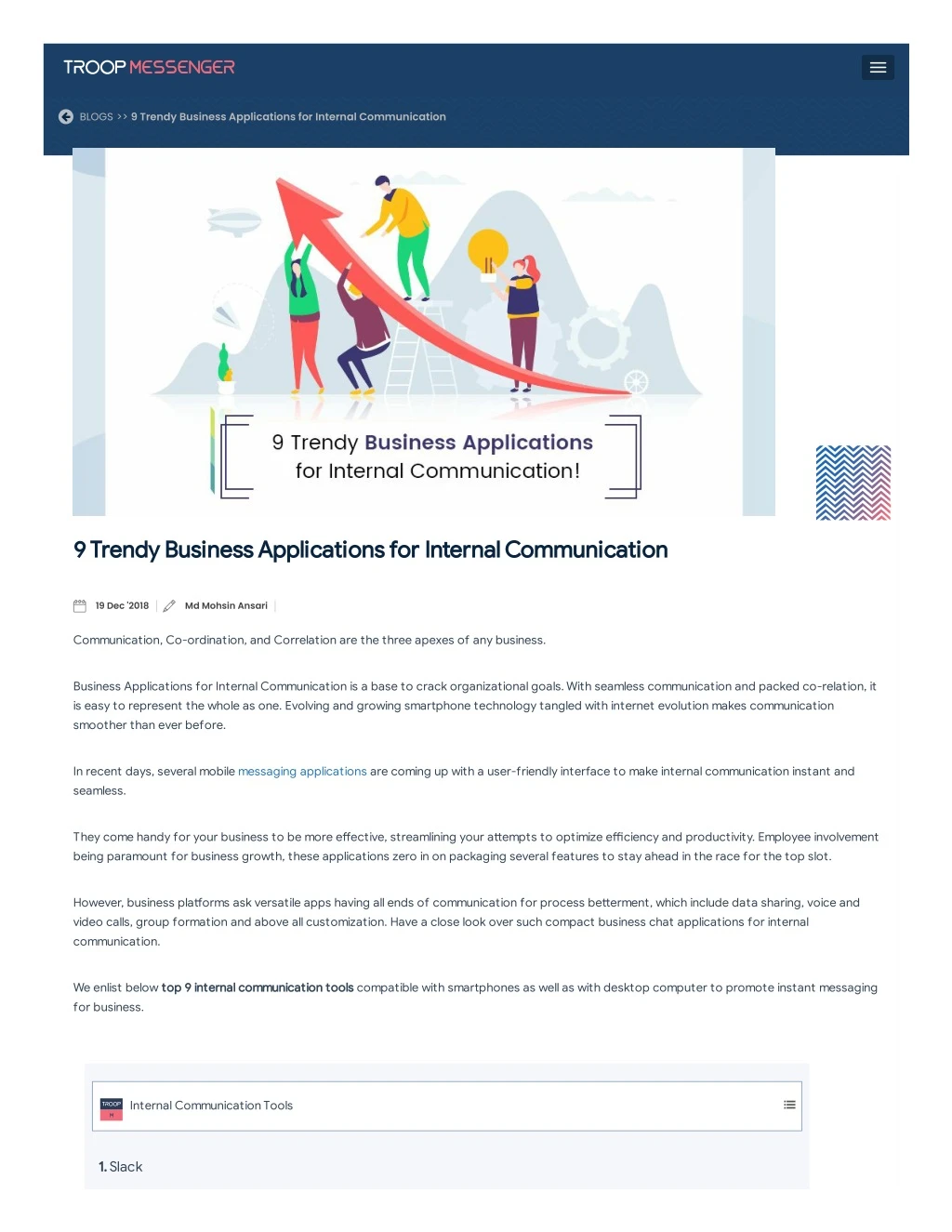 blogs 9 trendy business applications for internal
