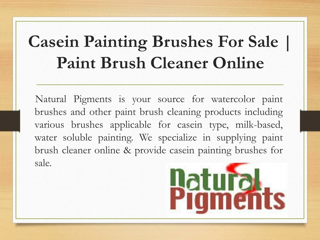 casein painting brushes for sale paint brush cleaner online