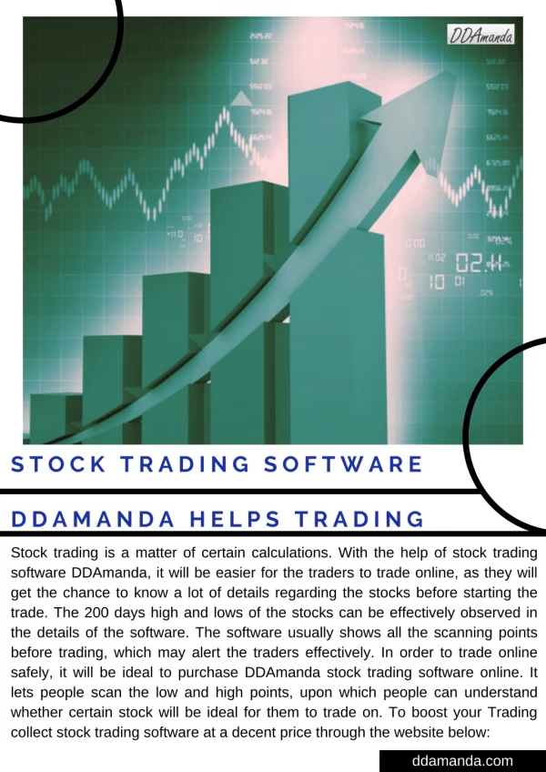 Stock Trading Software DDAmanda Helps Trading