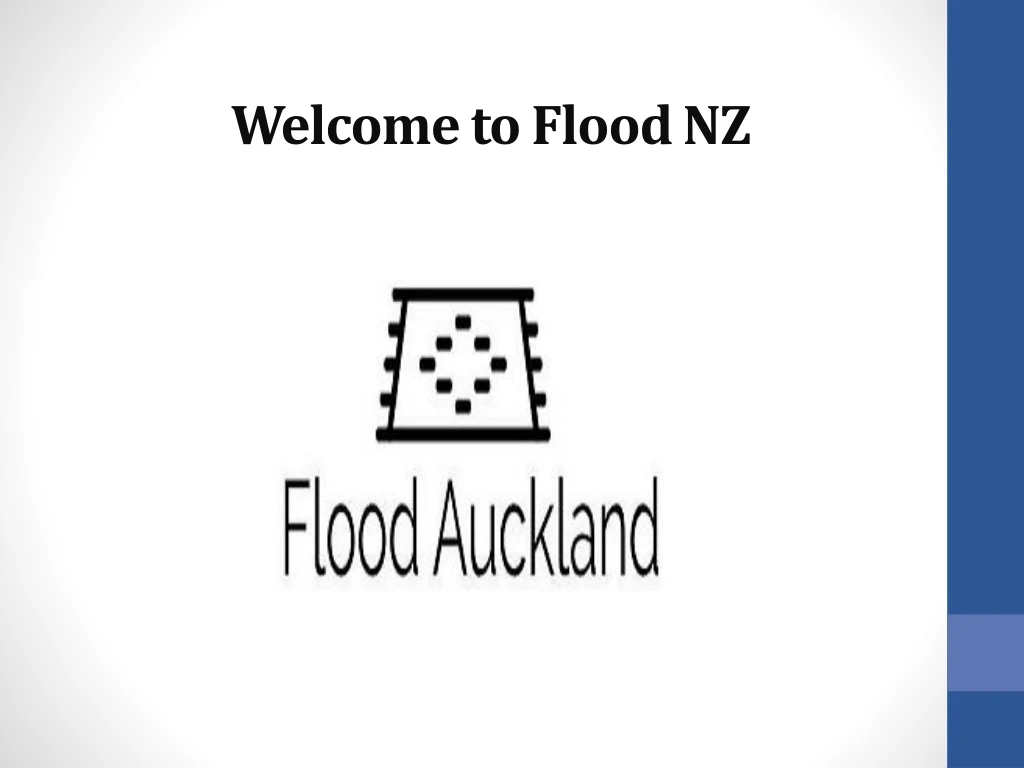 welcome to flood nz