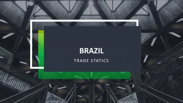 Brazil export import data