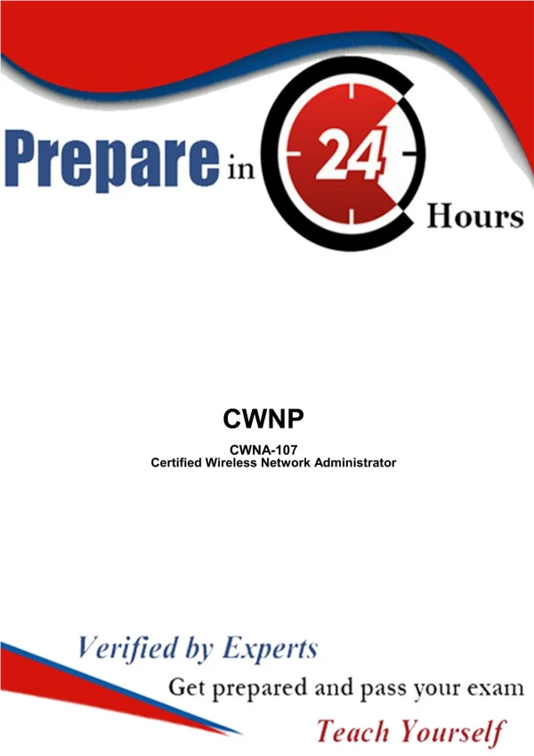 Exam4Help | CWNP CWNA-107 Sample Questions and Answers Free