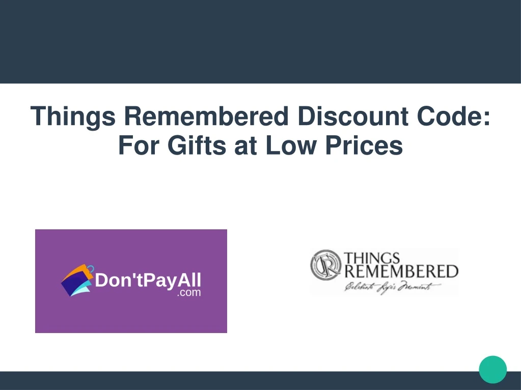 things remembered discount code for gifts
