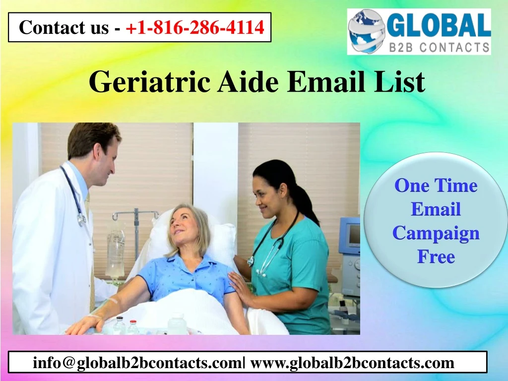 geriatric aide email list