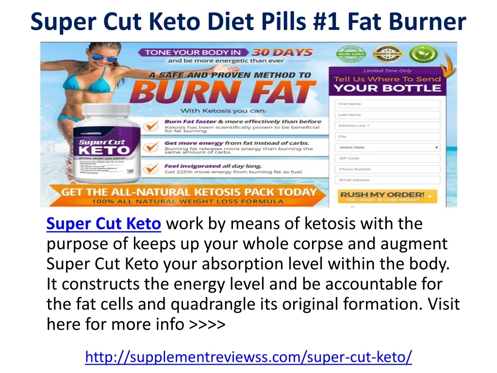 super cut keto diet pills 1 fat burner
