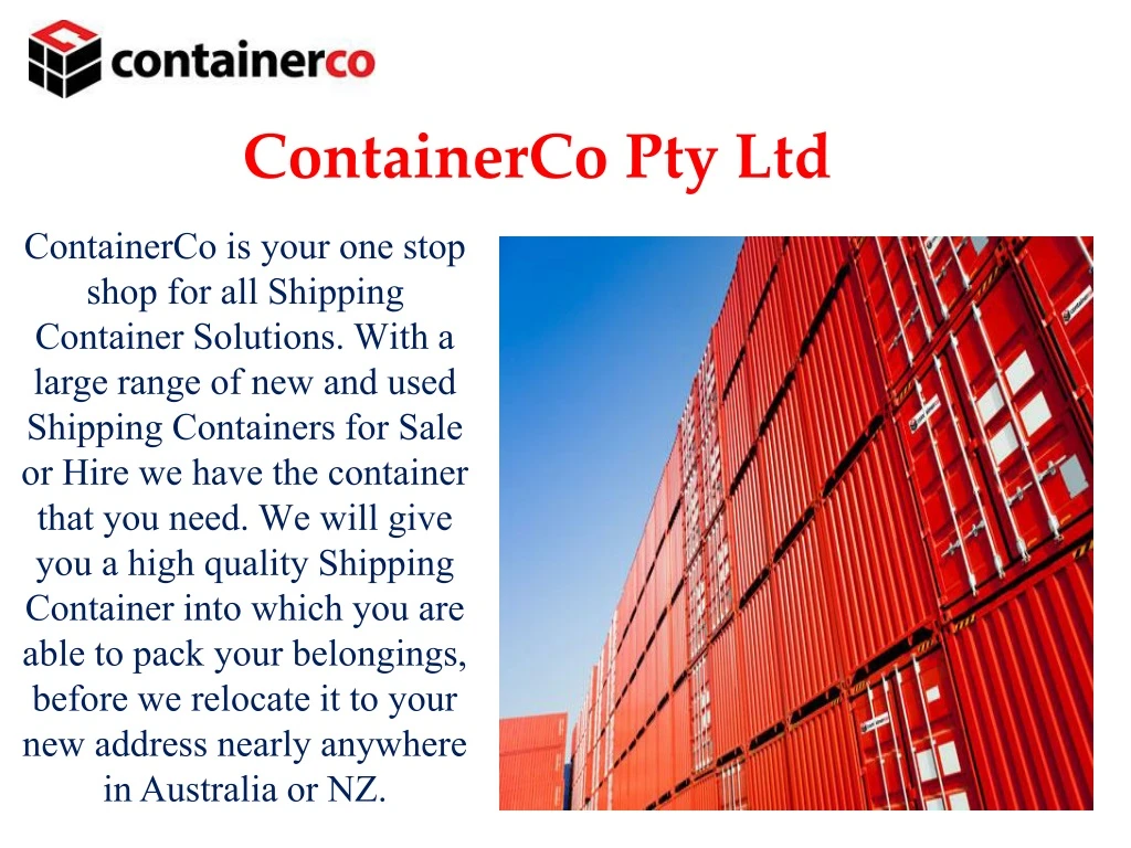 containerco pty ltd