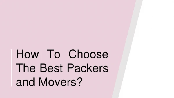 Best Packers and Movers in Madhapur