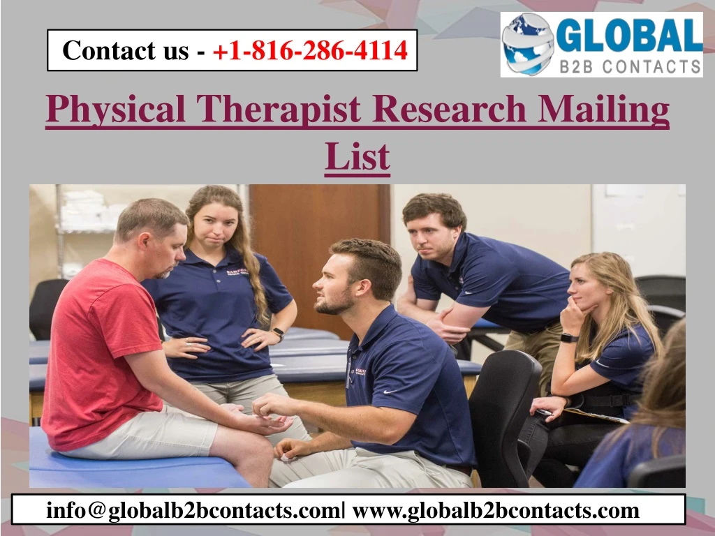 physical therapist research mailing list