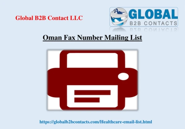 oman fax number mailing list