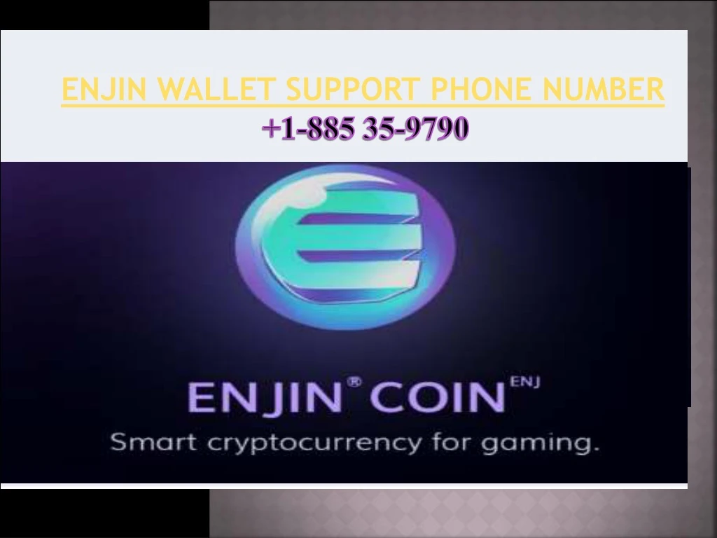 enjin wallet support phone number