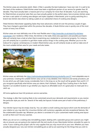 20 Fun Facts About bowdon bespoke kitchens - slide 1