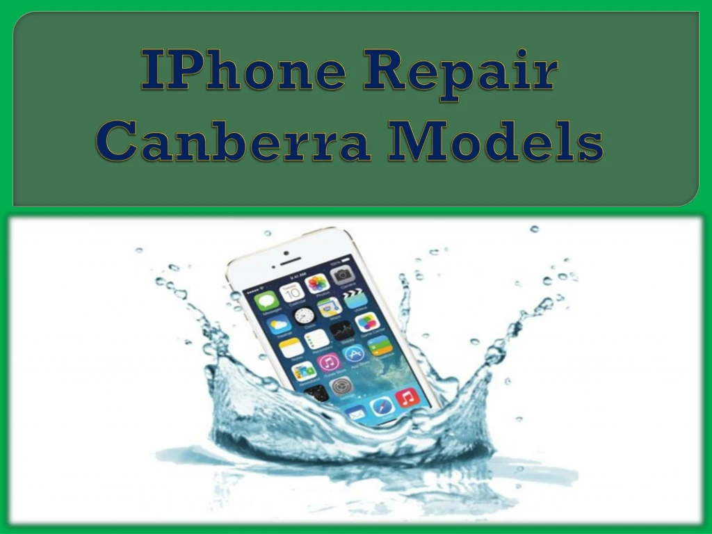 iphone repair canberra models