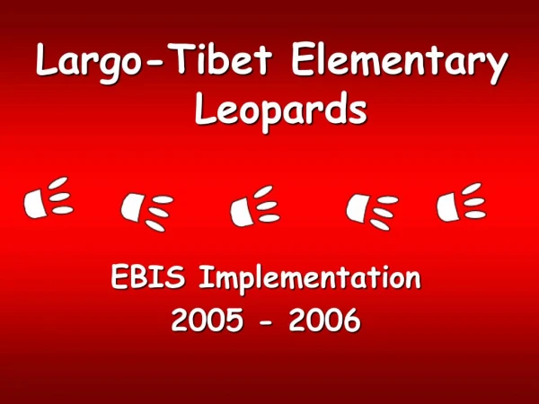 Largo-Tibet Elementary Leopards