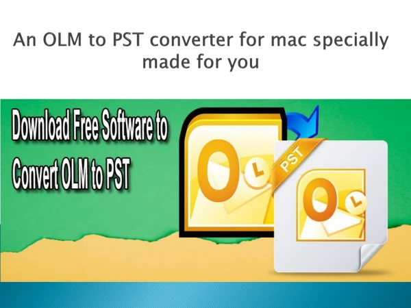 Transfer olm to pst like a pro