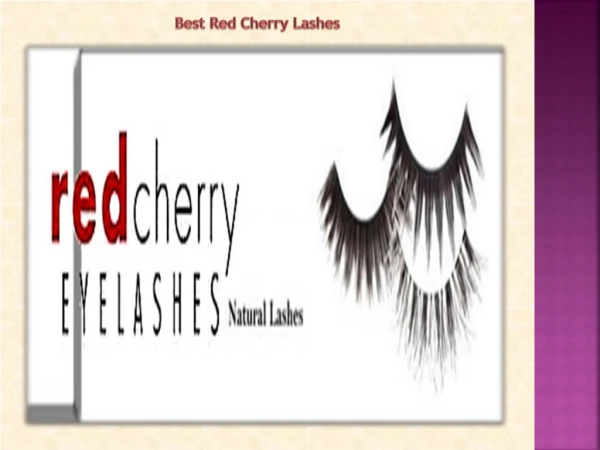 Best Red Cherry Lashes