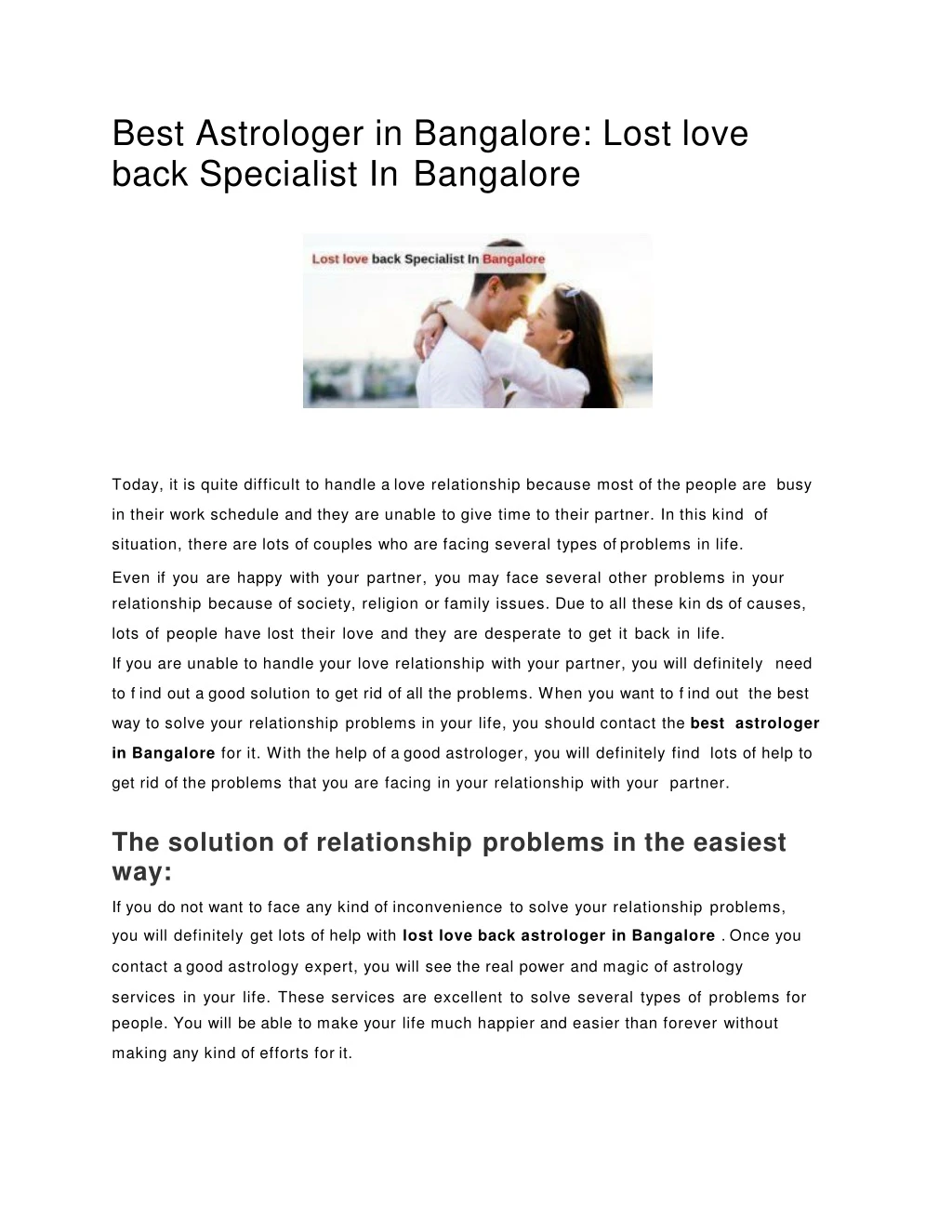 best astrologer in bangalore lost love back specialist in bangalore