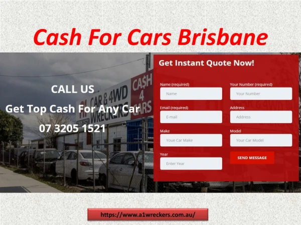 Cash For Cars Brisbane