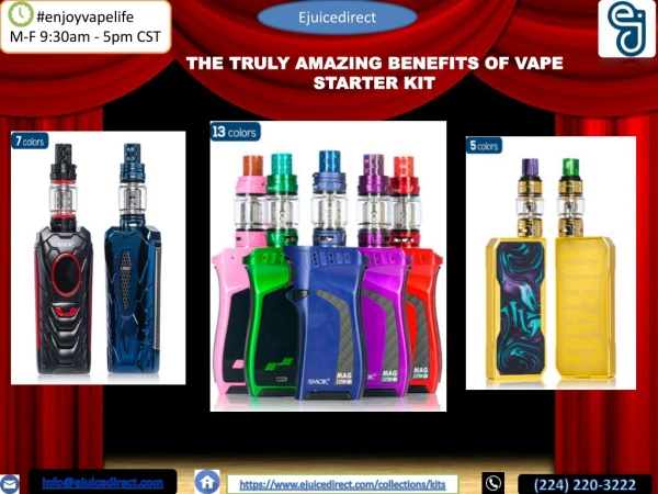 THE TRULY AMAZING BENEFITS OF VAPE STARTER KIT