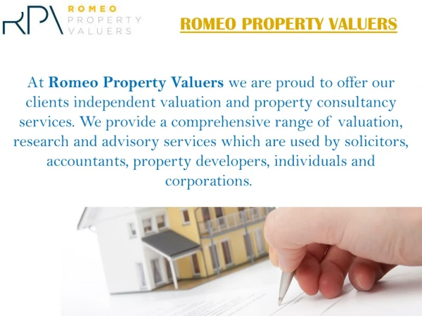 Property Valuations Artarmon | Romeo Property Valuers
