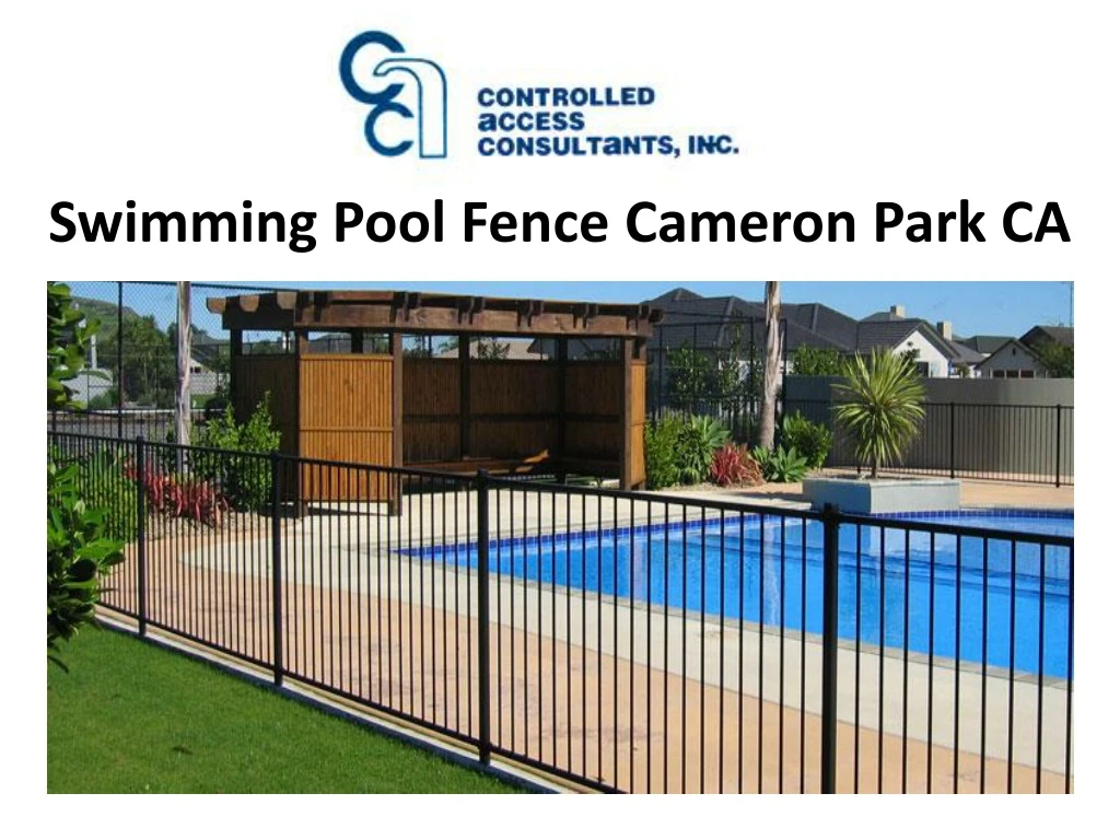 swimming pool fence cameron park ca