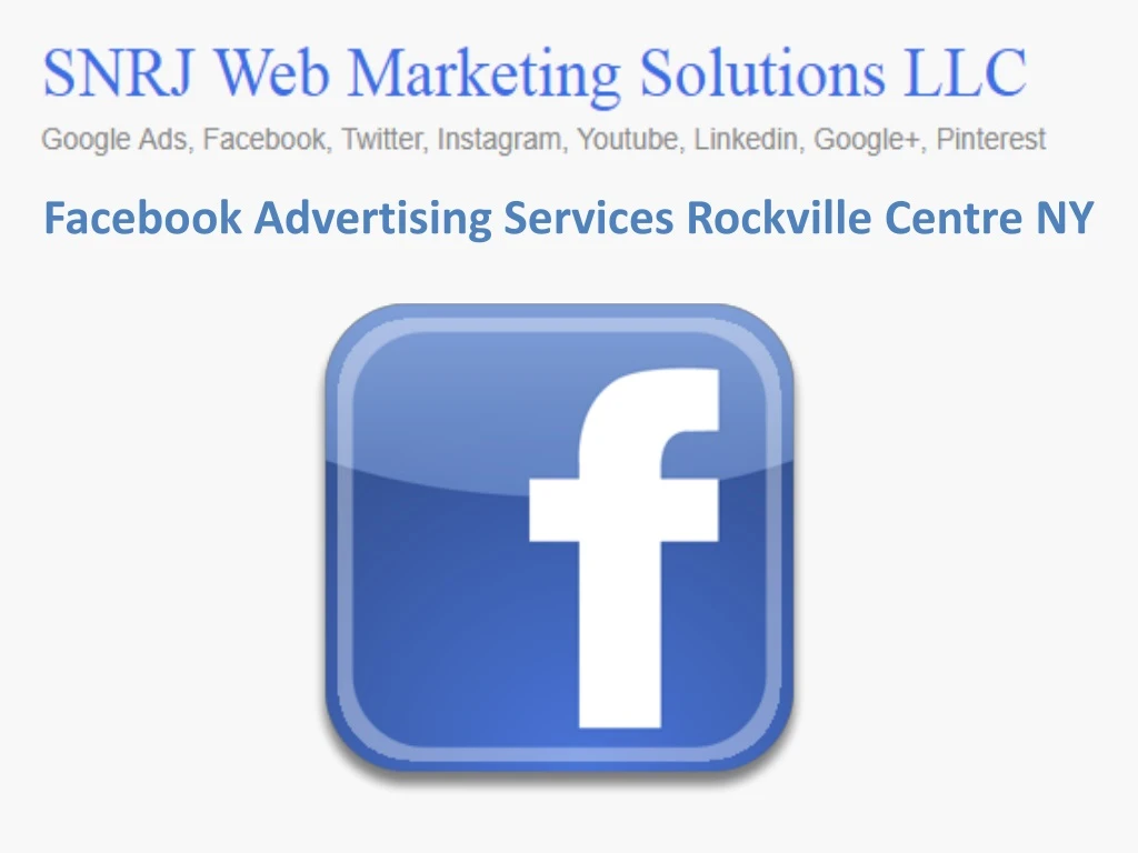 facebook advertising services rockville centre ny
