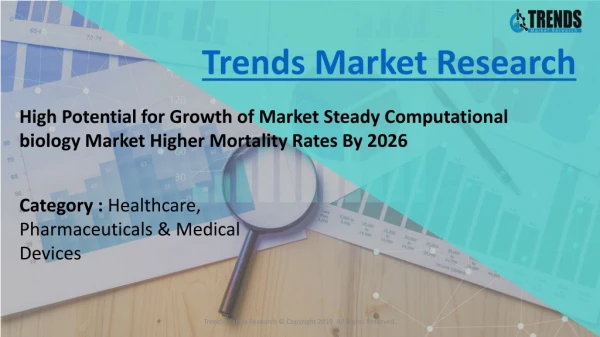 High Potential for Growth of Market Steady Computational biology Market Higher Mortality Rates By 2026