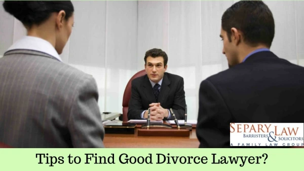 Divorce Lawyer in Toronto - Separylaw.com