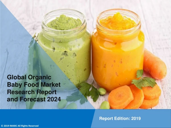 Organic Baby Food Market 2019 Report: Share, Size, Trends, Growth and Forecast Till 2024
