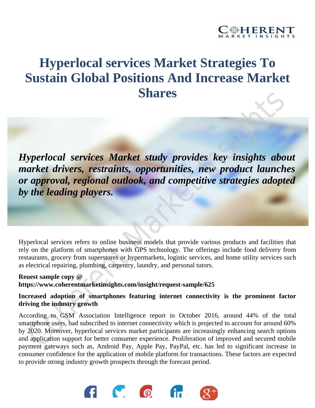 hyperlocal services market strategies to sustain