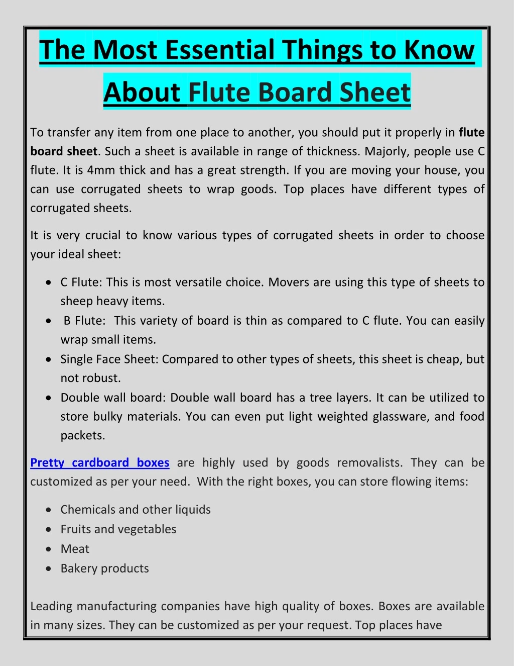 the most essential things to know about flute