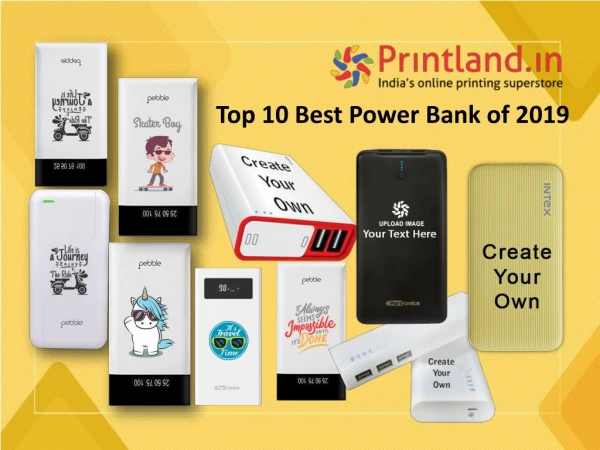 Top 10 Best Power Bank of 2019