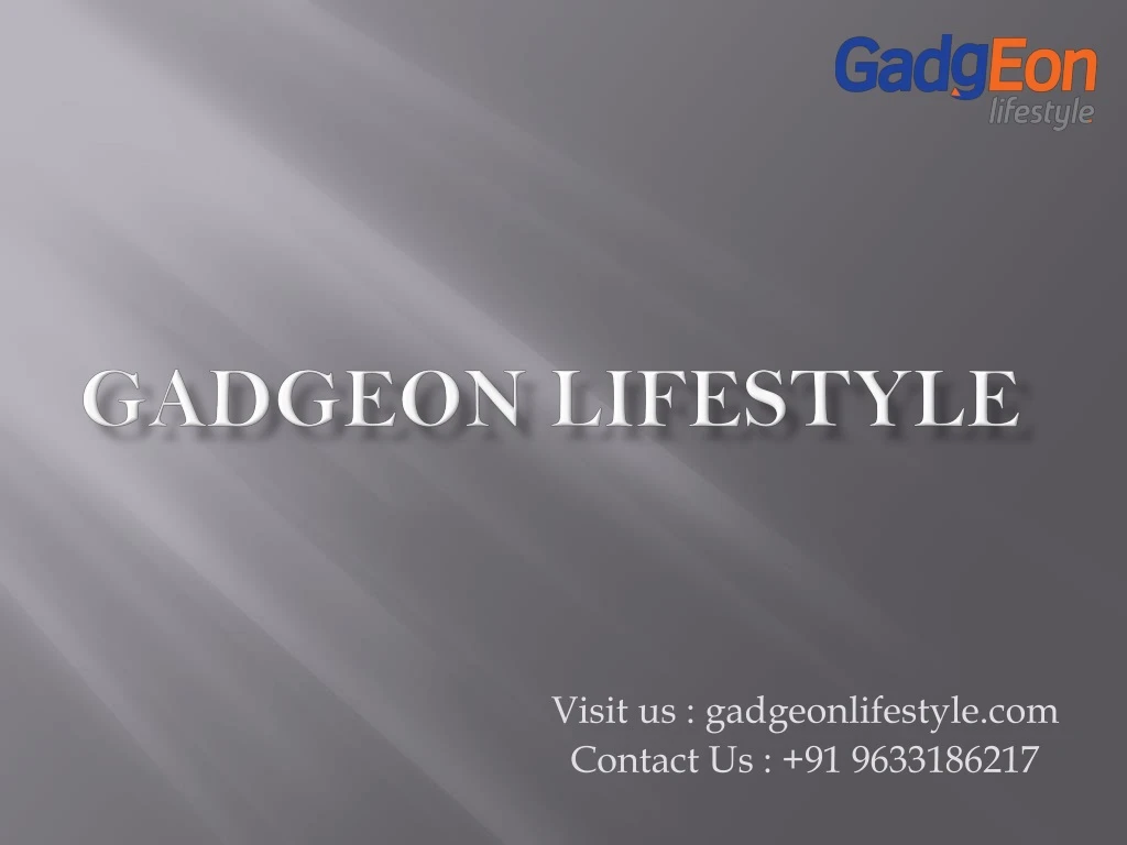 gadgeon lifestyle