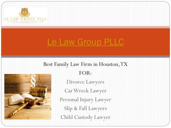 Personal Injury Law Firm Houston TX