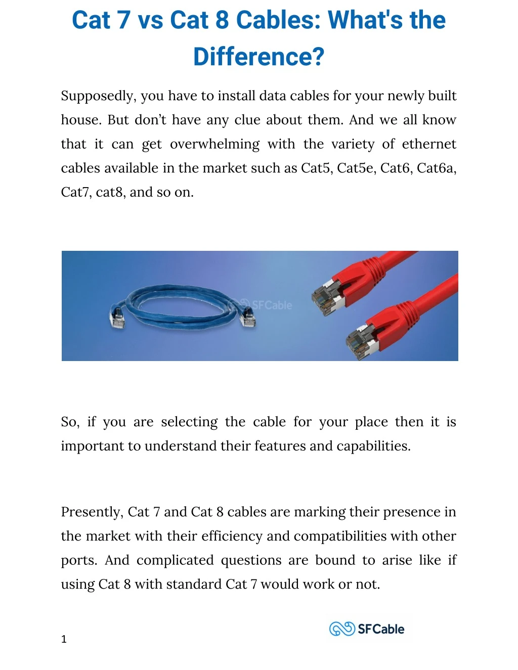 cat 7 vs cat 8 cables what s the difference