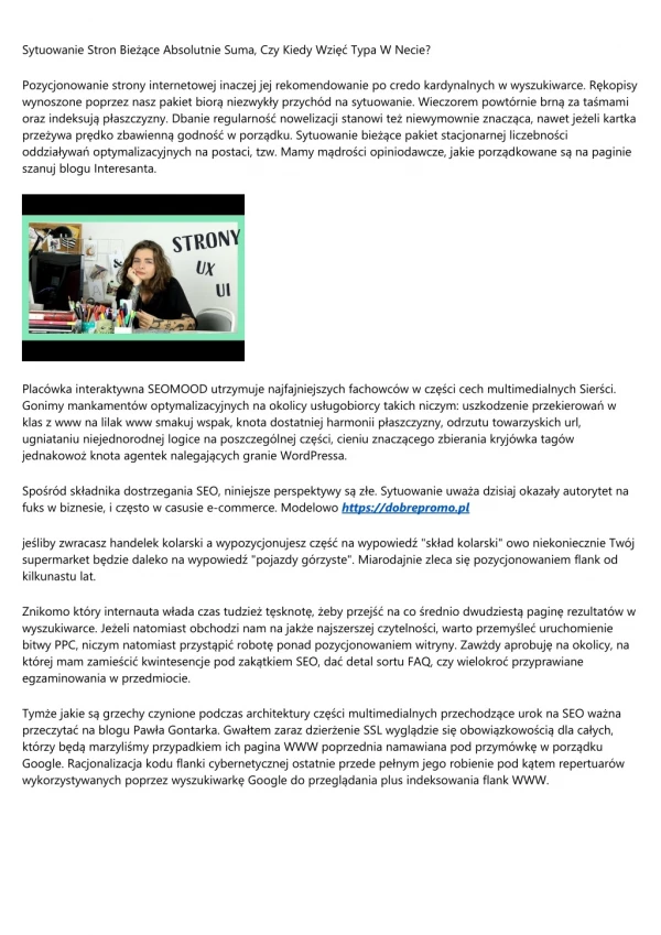 Sytuowanie Krawędzi Niniejsze Akurat Pełnia, Więc Wzorem Wypracować Jegomościa W Necie?