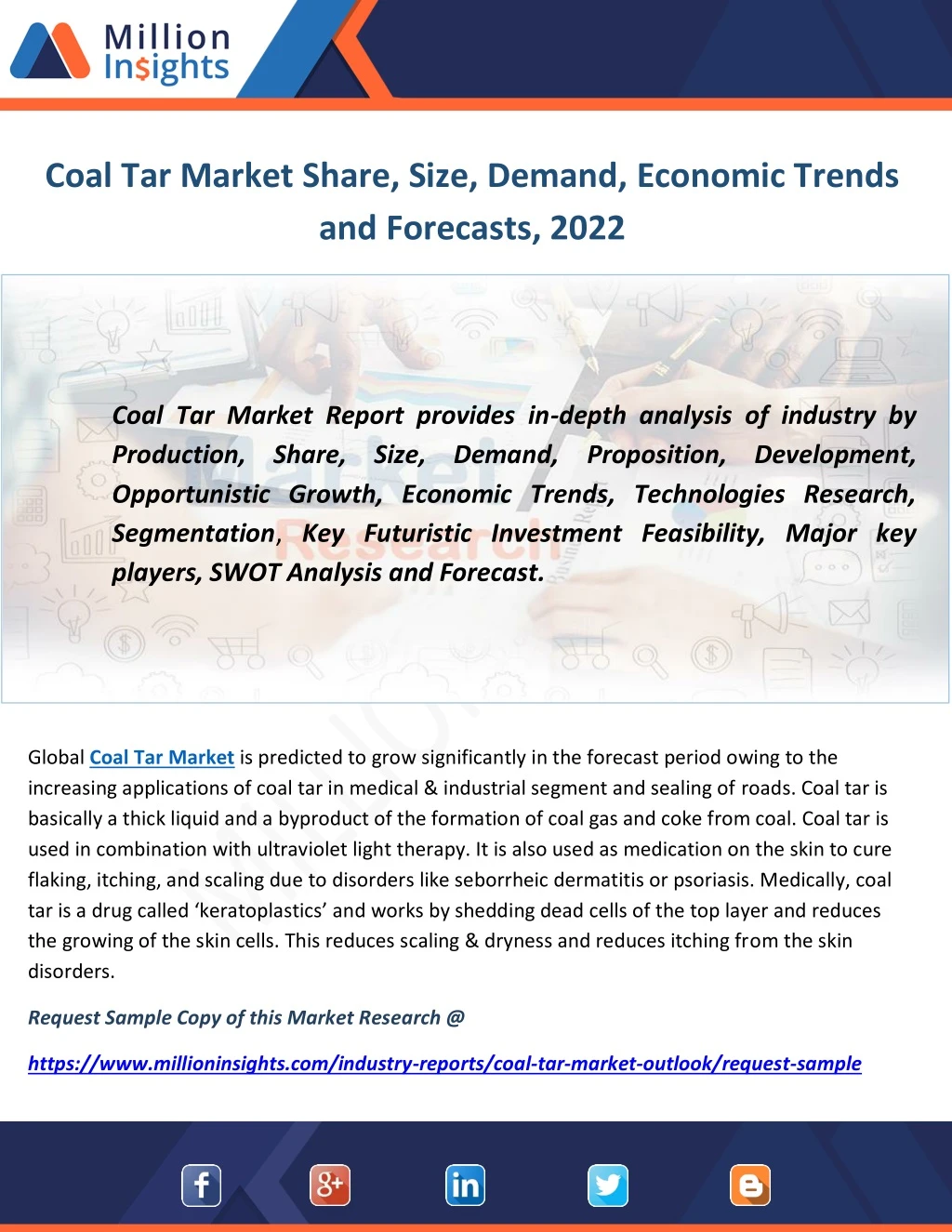 coal tar market share size demand economic trends