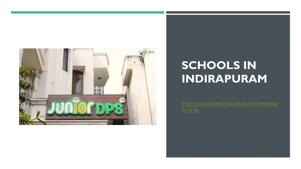 schools in indirapuram