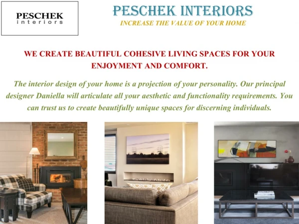 Interior Designers | Peschek Interiors
