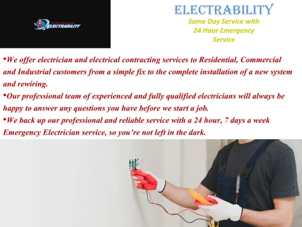 Switchboard Repairs | Electrability