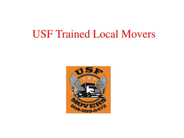 USF Trained Local Movers