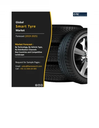 Global Smart Tyre(Tire) Market (2019-2025) - slide 1