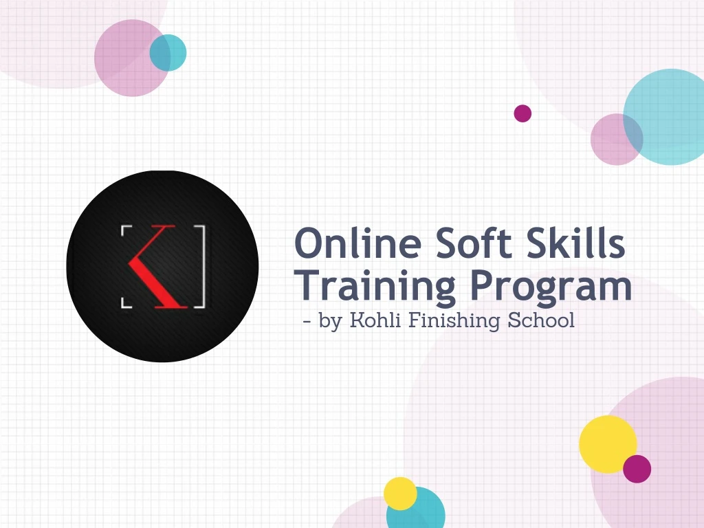 online soft skills training program by kohli