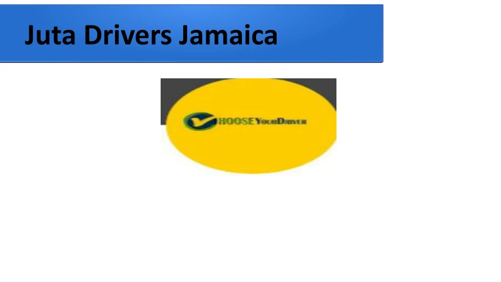 juta drivers jamaica