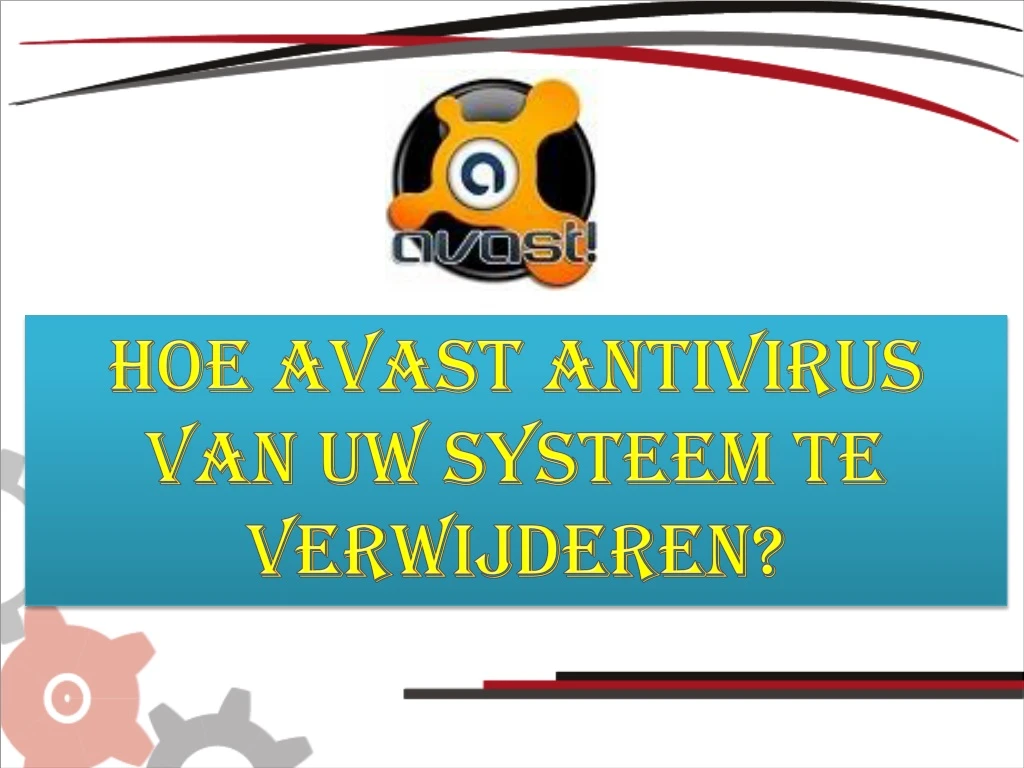 hoe avast antivirus van uw systeem te verwijderen