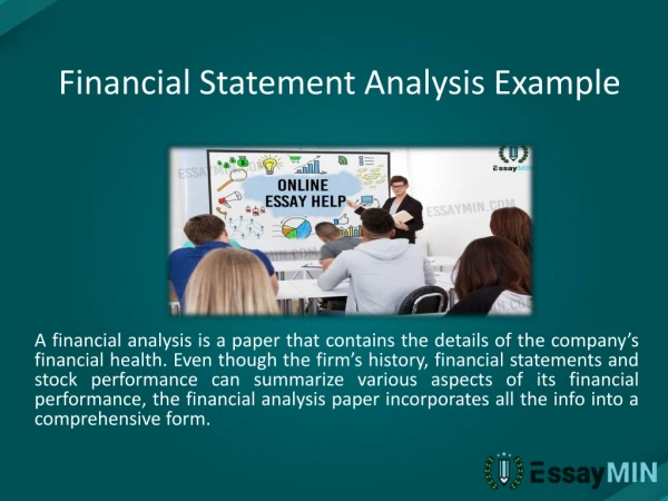 financial statement analysis example