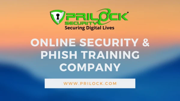 Get Digital Security Awareness Training - Prilock